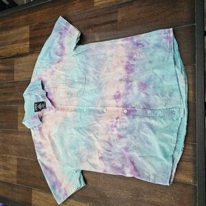 Tie-Dye Shirt - Purple and Blue